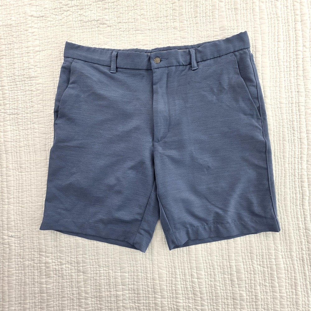 Callaway Opti-Dri Performance Stretch Golf Shorts Men's 36 Blue 9" Inseam Tennis